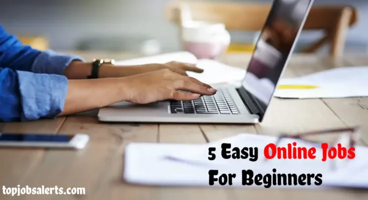 5 Easy Online Jobs For Beginners