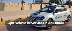 Light Vehicle Driver Jobs in Abu Dhabi