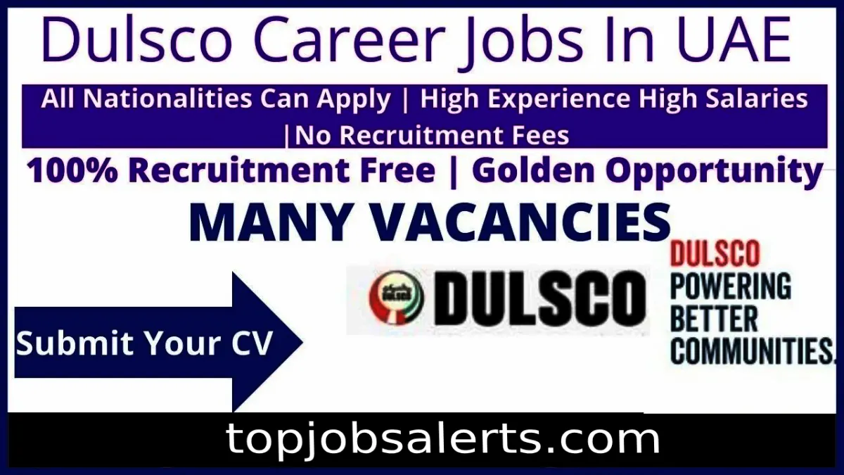 Dulsco Career Jobs In Dubai